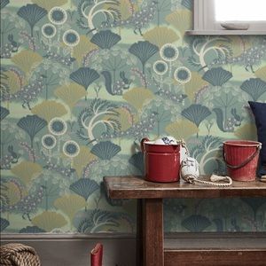 Borastapeter “Wonderland” Mardgomma wallpaper. 33’ x 20.5” New